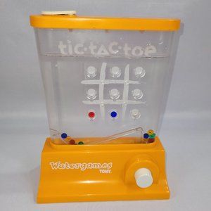 Waterfuls Tomy Watergames Tic-Tac-Toe 1980s Water Action Game